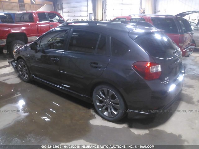 JF1GPAU66D2803684 - 2013 SUBARU IMPREZA SPORT LIMITED GRAY photo 3