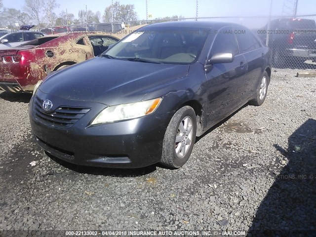 4T1BE46K79U402917 - 2009 TOYOTA CAMRY SE/LE/XLE GRAY photo 2