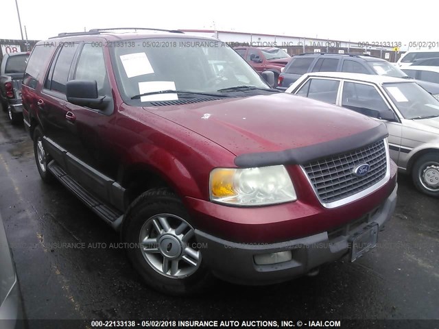 1FMPU16L54LA28208 - 2004 FORD EXPEDITION XLT 红色 照片 1