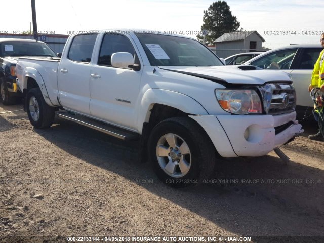 5TEKU72N16Z191547 - 2006 TOYOTA TACOMA DBL CAB PRERUNNER LNG BED WHITE photo 1