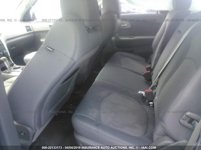 1GNKVFED2BJ126518 - 2011 CHEVROLET TRAVERSE LS SILVER photo 8