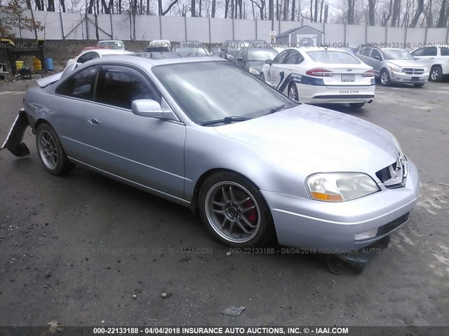 19UYA42402A003440 - 2002 ACURA 3.2CL SILVER photo 1