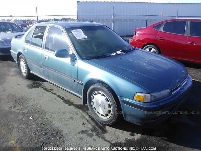 JHMCB7667LC043246 - 1990 HONDA ACCORD EX/EX-R BLUE photo 1