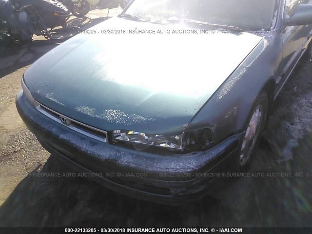 JHMCB7667LC043246 - 1990 HONDA ACCORD EX/EX-R BLUE photo 6