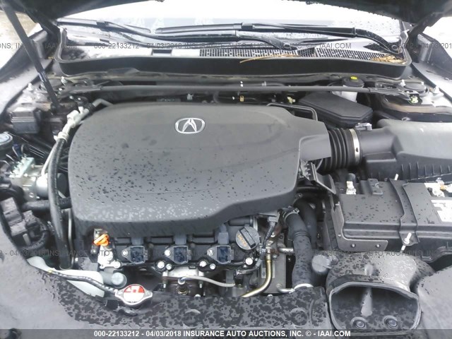 19UUB2F5XHA002890 - 2017 ACURA TLX TECH PURPLE photo 10