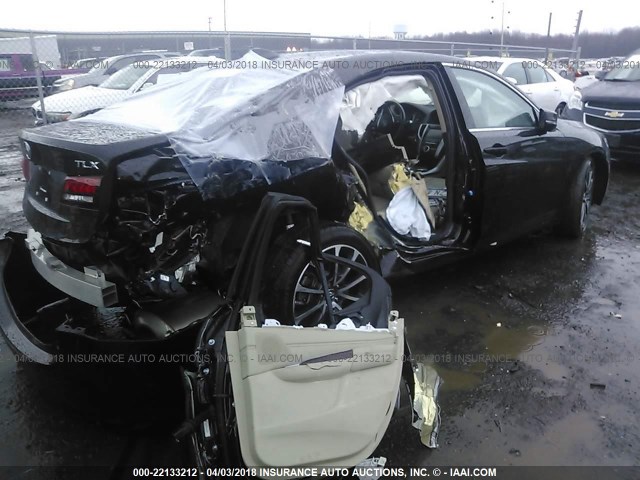 19UUB2F5XHA002890 - 2017 ACURA TLX TECH PURPLE photo 4