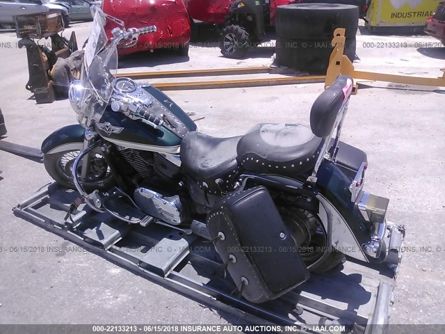 JKBVNAE104A118425 - 2004 KAWASAKI VN1500 E GREEN photo 3