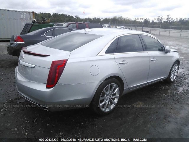 2G61M5S37G9144340 - 2016 CADILLAC XTS LUXURY COLLECTION SILVER photo 4