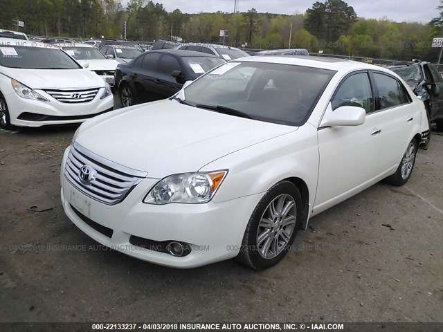 4T1BK3DB7AU358671 - 2010 TOYOTA AVALON XL/XLS/LIMITED WHITE photo 2