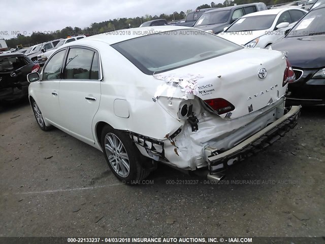 4T1BK3DB7AU358671 - 2010 TOYOTA AVALON XL/XLS/LIMITED WHITE photo 3