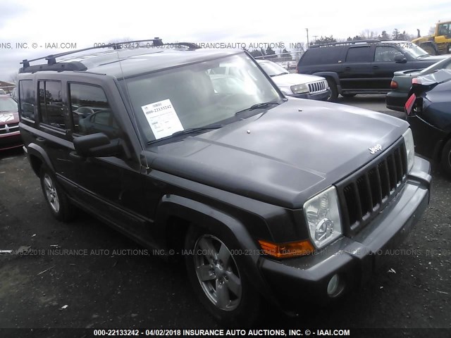 1J8HG48K56C104494 - 2006 JEEP COMMANDER GRAY photo 1