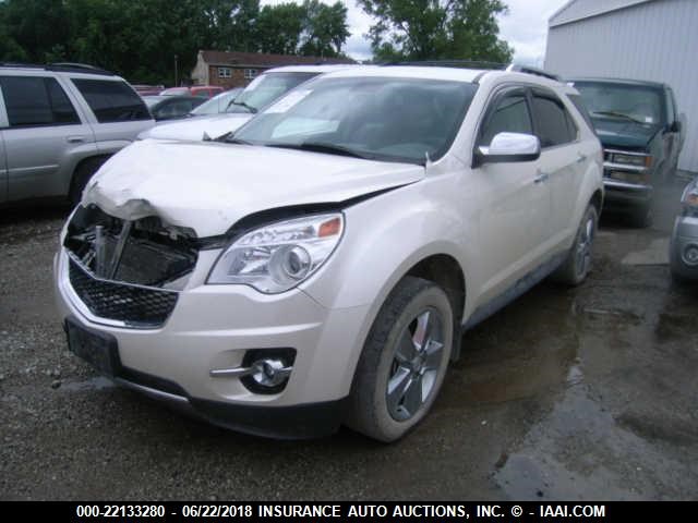 2GNALFEK8C1192714 - 2012 CHEVROLET EQUINOX LTZ WHITE photo 2