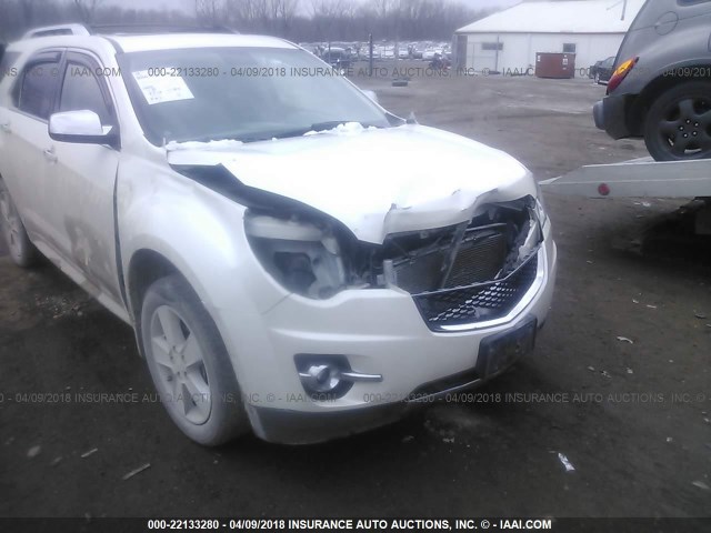 2GNALFEK8C1192714 - 2012 CHEVROLET EQUINOX LTZ WHITE photo 6