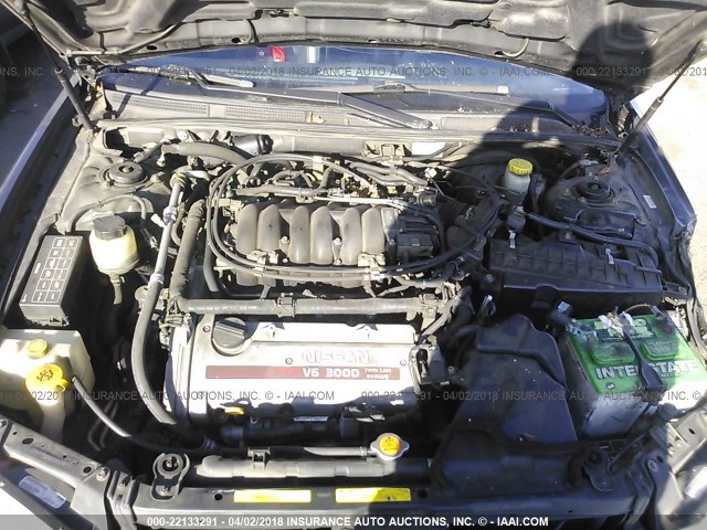 JN1CA31A4YT023085 - 2000 NISSAN MAXIMA GLE/GXE/SE GRAY photo 10