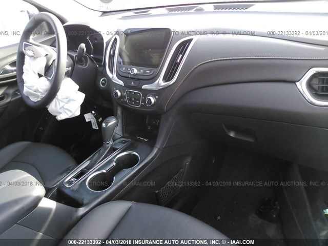 2GNAXNEX3J6228593 - 2018 CHEVROLET EQUINOX PREMIER GRAY photo 5