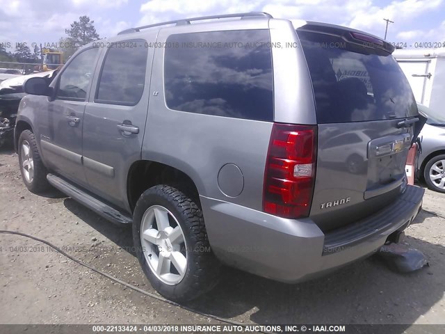 1GNFC13J67R374492 - 2007 CHEVROLET TAHOE C1500 GRAY photo 3