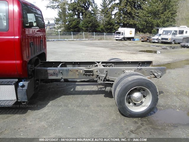 3FRWX6FC7CV304726 - 2012 FORD F650 SUPER DUTY RED photo 7