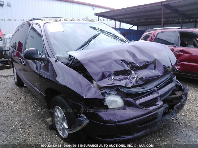 1B4GP44G3XB801185 - 1999 DODGE GRAND CARAVAN SE/SPORT PURPLE photo 1