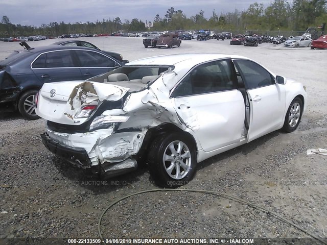4T4BF3EK2BR162020 - 2011 TOYOTA CAMRY SE/LE/XLE WHITE photo 4