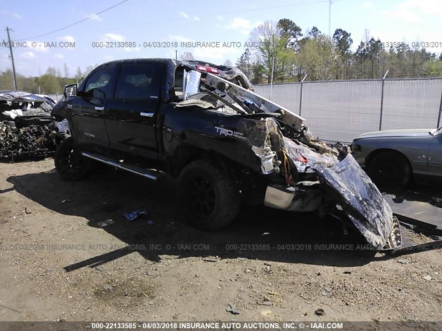 5TFHW5F17BX176259 - 2011 TOYOTA TUNDRA CREWMAX LIMITED BLACK photo 3