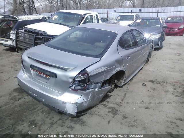 2G2WP552671108719 - 2007 PONTIAC GRAND PRIX SILVER photo 4