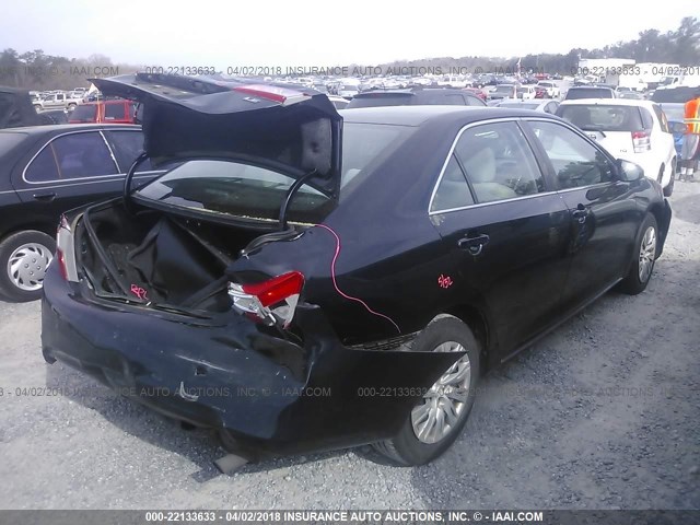 4T1BF1FK8EU428352 - 2014 TOYOTA CAMRY L/SE/LE/XLE 黑色 照片 4