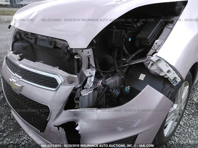 KL8CD6S94DC553862 - 2013 CHEVROLET SPARK 1LT PINK photo 6