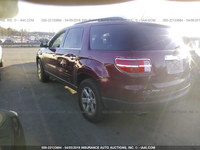 5GZER237X8J301718 - 2008 SATURN OUTLOOK XR წითელი ფოტო 3