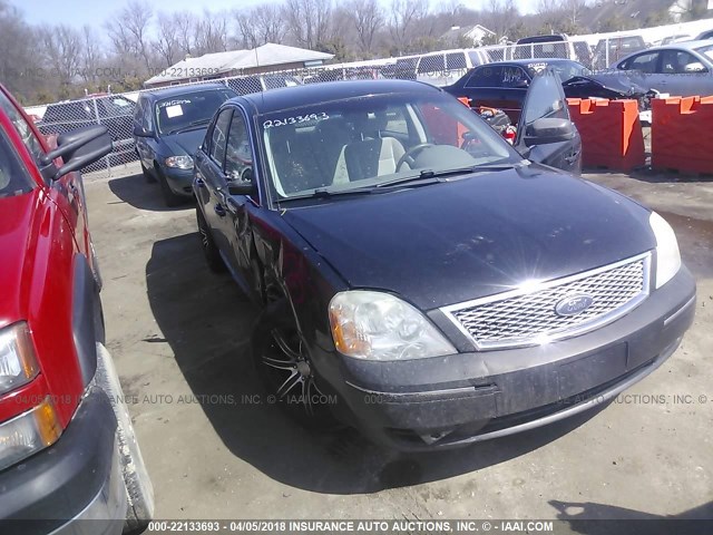 1FAHP24157G161027 - 2007 FORD FIVE HUNDRED SEL BLACK photo 1