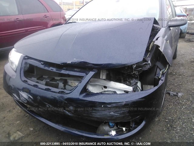 1G8AJ55F37Z185768 - 2007 SATURN ION LEVEL 2 Tünd mavi foto 6