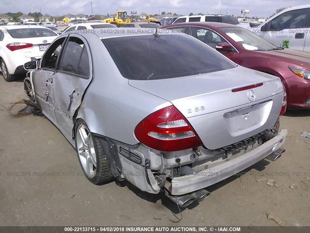 WDBUF76J35A618499 - 2005 MERCEDES-BENZ E 55 AMG SILVER photo 3