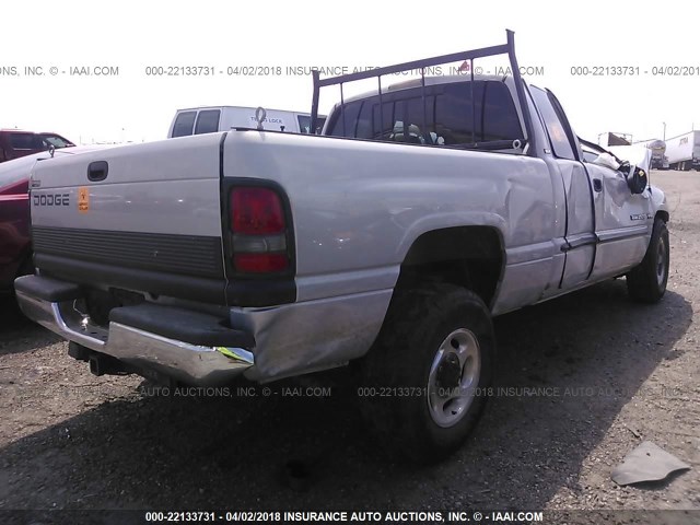 3B7KC23Z8YG105382 - 2000 DODGE RAM 2500 SILVER photo 4