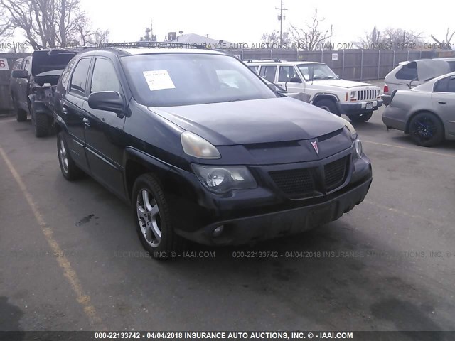 3G7DA03E23S560345 - 2003 PONTIAC AZTEK BLACK photo 1