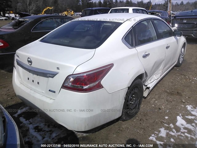 1N4AL3AP6DN453370 - 2013 NISSAN ALTIMA 2.5/S/SV/SL WHITE photo 4