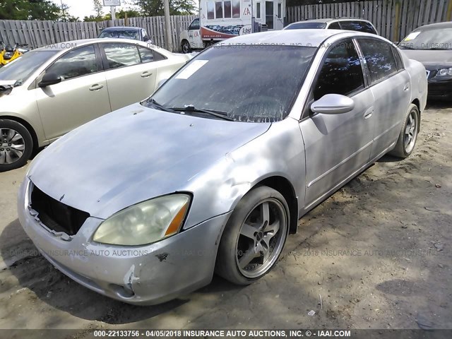 1N4AL11D32C714747 - 2002 NISSAN ALTIMA S/SL SILVER photo 2