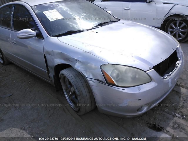 1N4AL11D32C714747 - 2002 NISSAN ALTIMA S/SL SILVER photo 6