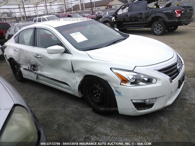 1N4AL3AP5EN365539 - 2014 NISSAN ALTIMA 2.5/S/SV/SL 白色 照片 1