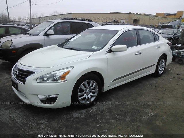 1N4AL3AP5EN365539 - 2014 NISSAN ALTIMA 2.5/S/SV/SL 白色 照片 2