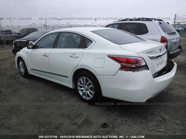 1N4AL3AP5EN365539 - 2014 NISSAN ALTIMA 2.5/S/SV/SL 白色 照片 3