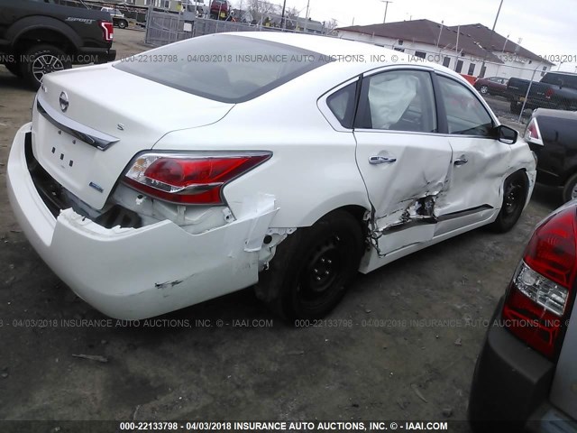 1N4AL3AP5EN365539 - 2014 NISSAN ALTIMA 2.5/S/SV/SL 白色 照片 4