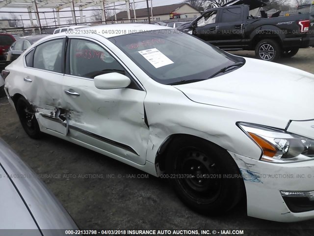 1N4AL3AP5EN365539 - 2014 NISSAN ALTIMA 2.5/S/SV/SL 白色 照片 6