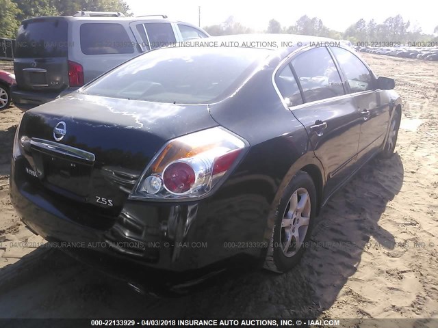 1N4AL21E17C149677 - 2007 NISSAN ALTIMA 2.5/2.5S BLACK photo 4