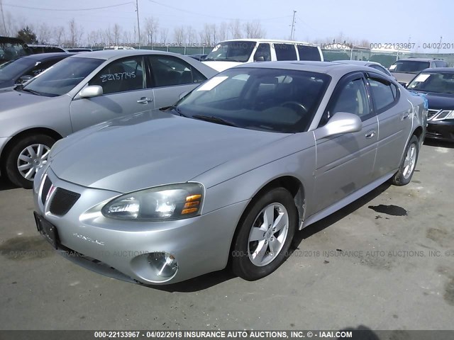2G2WP552871171563 - 2007 PONTIAC GRAND PRIX ვერცხლისფერი ფოტო 2
