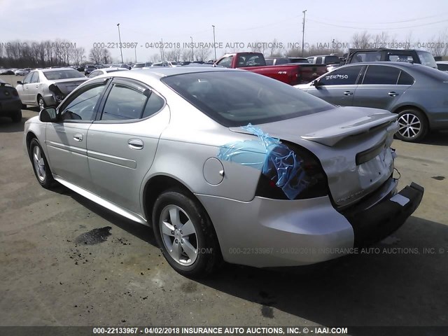 2G2WP552871171563 - 2007 PONTIAC GRAND PRIX ვერცხლისფერი ფოტო 3