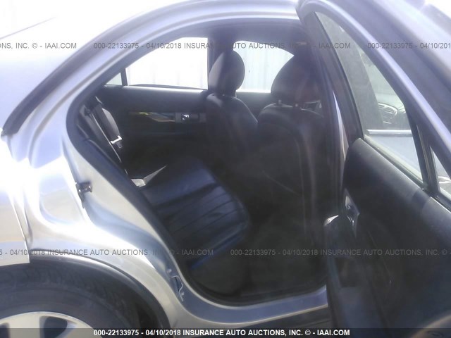 1LNHM86S05Y641104 - 2005 LINCOLN LS GRAY photo 8