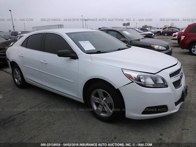 1G11B5SA7DF173270 - 2013 CHEVROLET MALIBU LS 白色 照片 1
