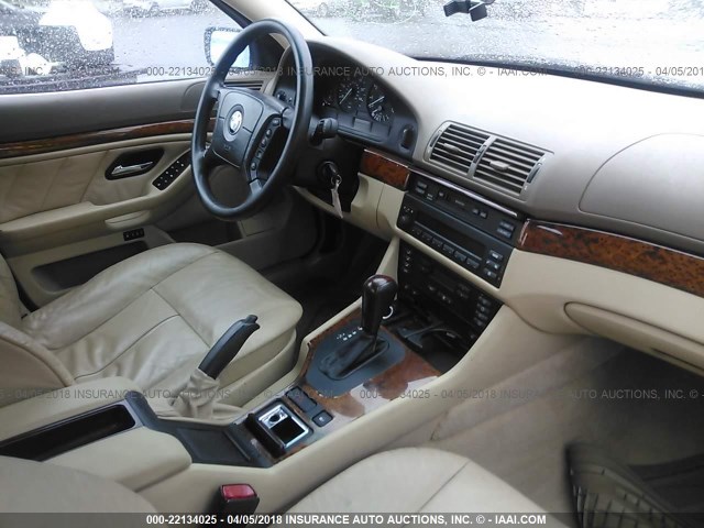 WBADM6349YGU25711 - 2000 BMW 528 I AUTOMATIC RED photo 5