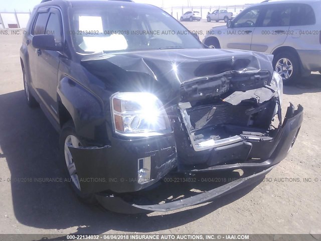 2GKFLWE37E6241614 - 2014 GMC TERRAIN SLE BLACK photo 6