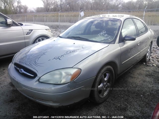 1FAFP55U23G170912 - 2003 FORD TAURUS SES BEIGE photo 2