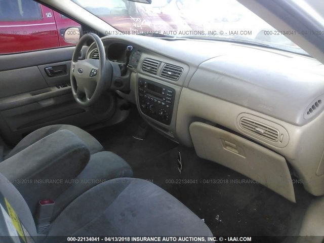 1FAFP55U23G170912 - 2003 FORD TAURUS SES BEIGE photo 5